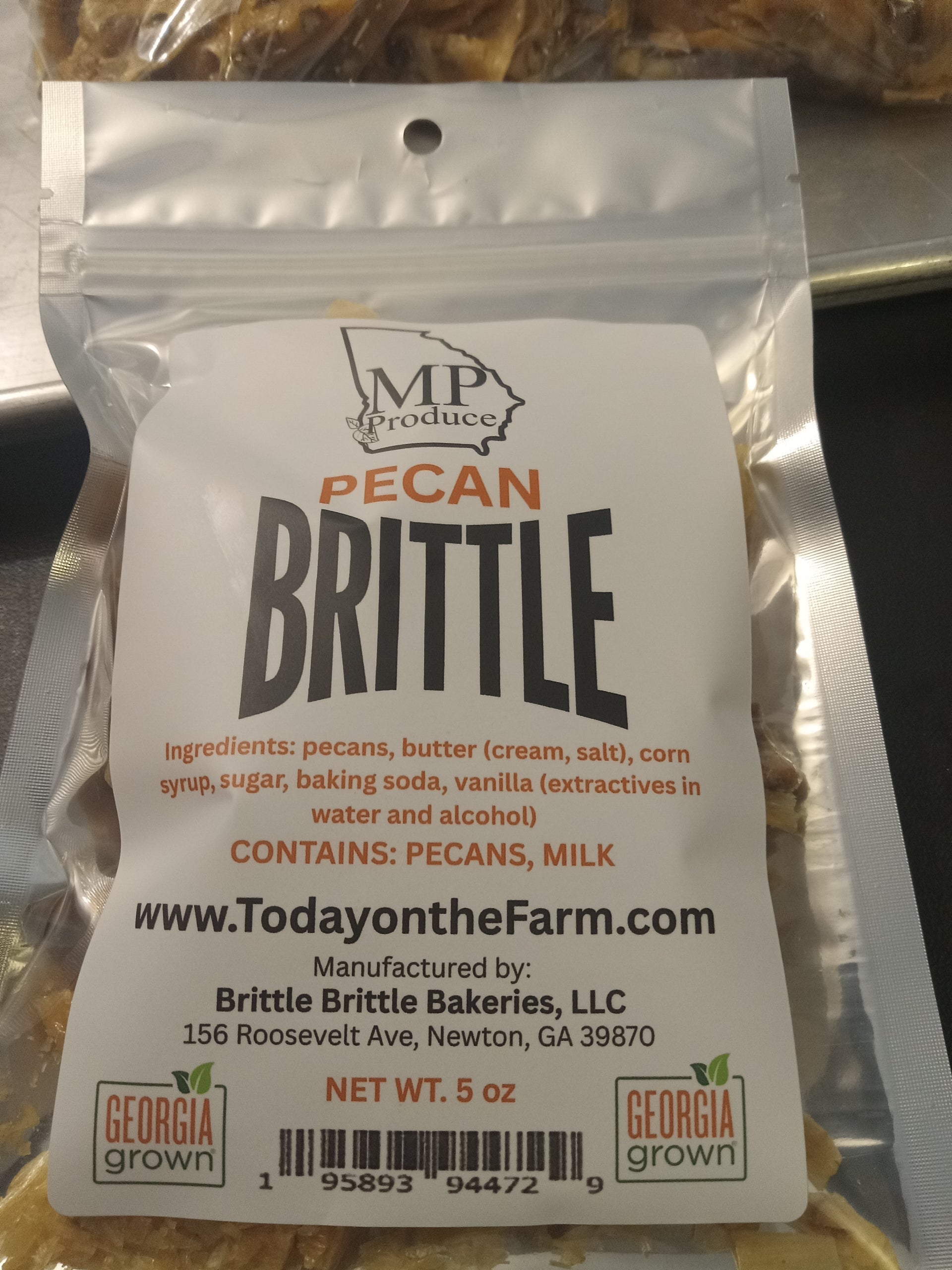 Pecan Brittle